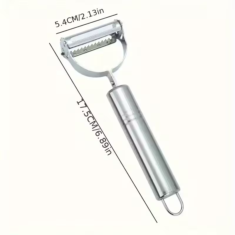 Descascador e Fatiador Multifuncional em Aço Inox | Corte Rápido e Preciso – Hadar Decorações