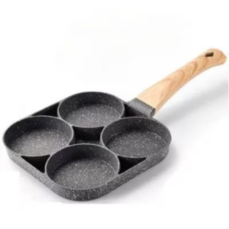 Frigideira 4 em 1 Antiaderente | Prepare 4 Receitas ao Mesmo Tempo – Hadar Decorações