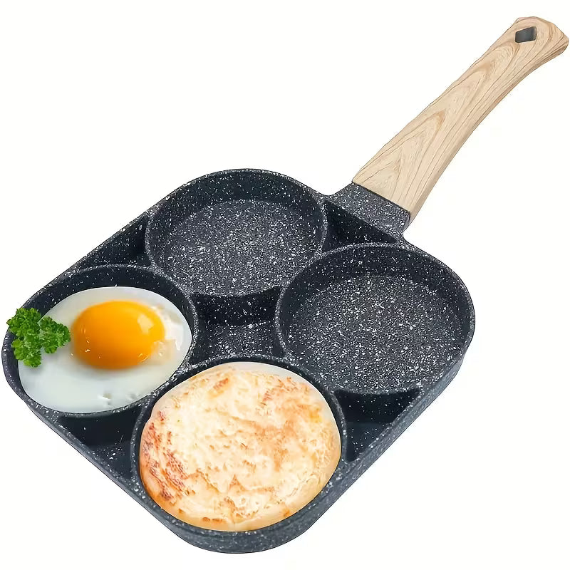 Frigideira 4 em 1 Antiaderente | Prepare 4 Receitas ao Mesmo Tempo – Hadar Decorações