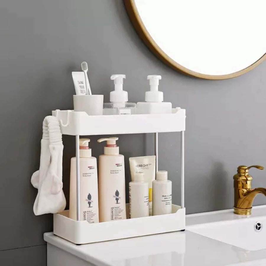 Organizador 2 Andares Multiuso | Pia, Banheiro e Cozinha – Hadar Decorações