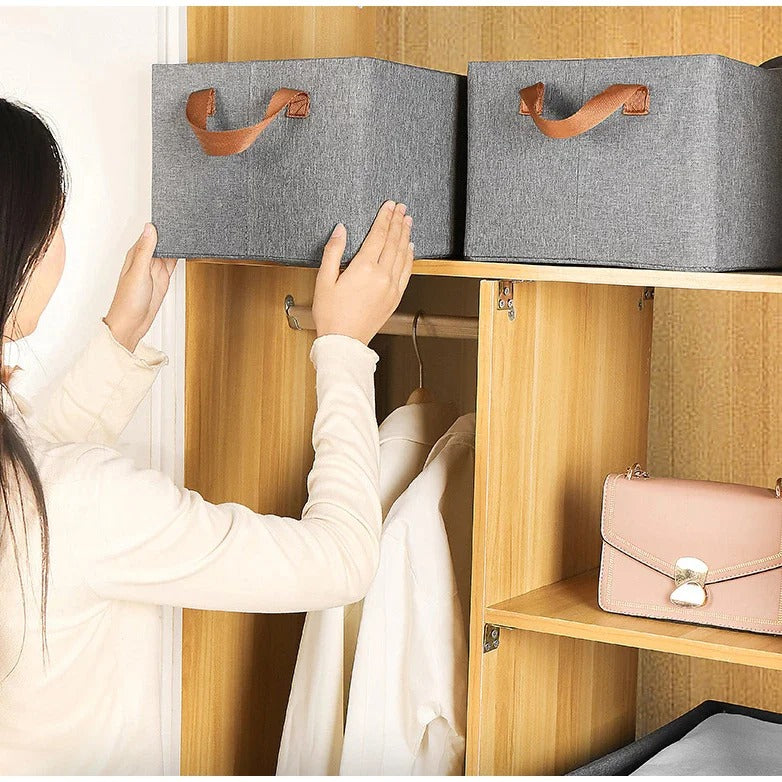 Organizador de Guarda-Roupa Reforçado com Estrutura em Aço – Hadar Decorações