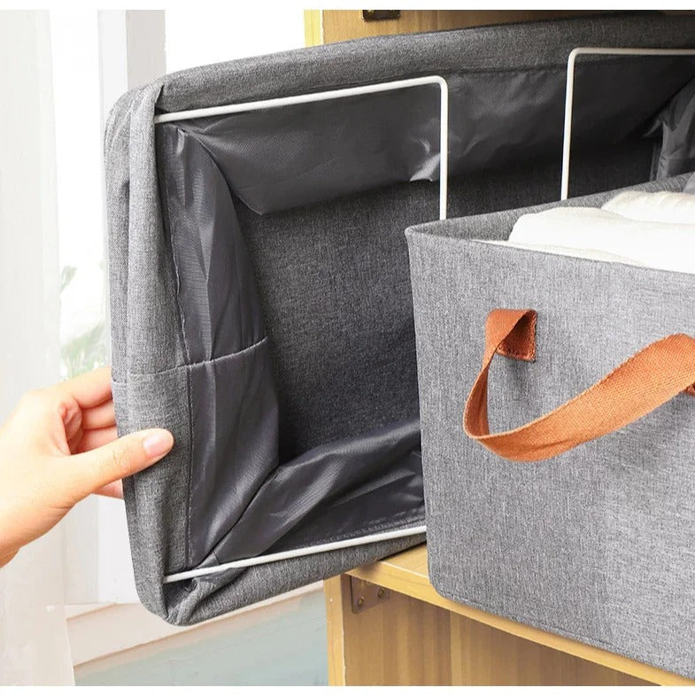Organizador de Guarda-Roupa Reforçado com Estrutura em Aço – Hadar Decorações