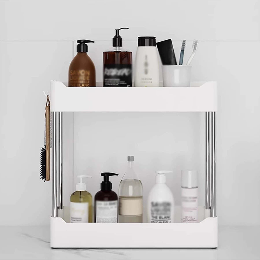 Organizador 2 Andares Multiuso | Pia, Banheiro e Cozinha – Hadar Decorações