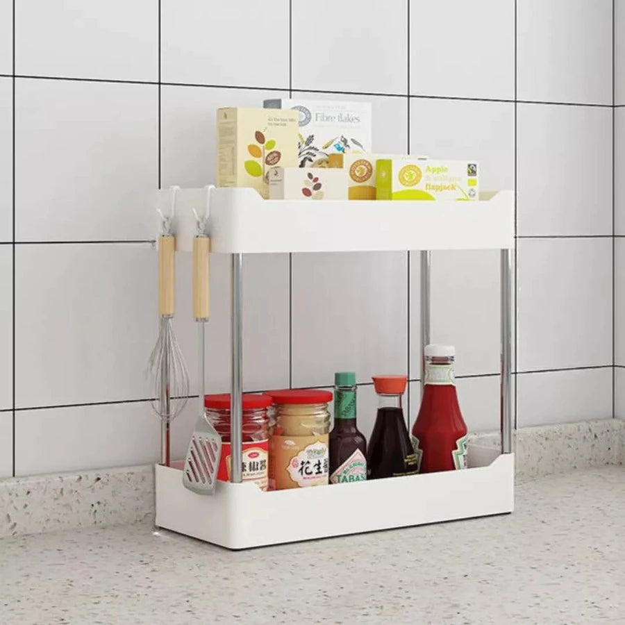 Organizador 2 Andares Multiuso | Pia, Banheiro e Cozinha – Hadar Decorações