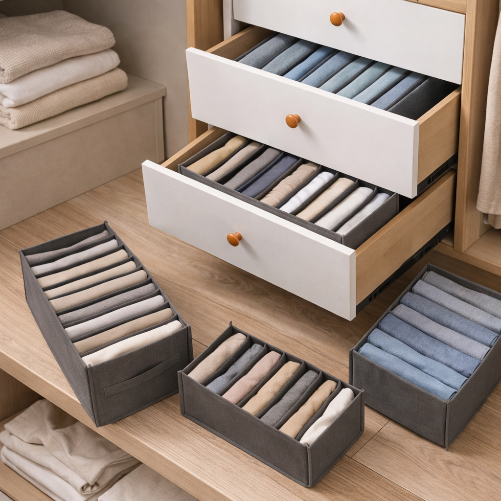 Organizador de Calças e Guarda-Roupa Dobrável – Hadar Decorações