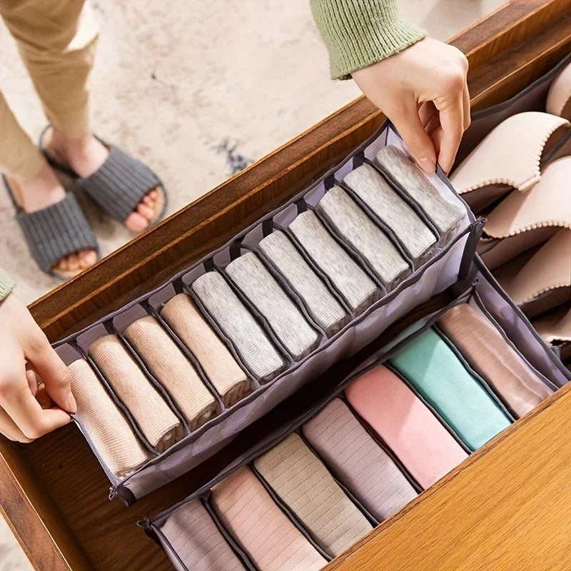 Kit Organizador de Gaveta 3 Peças | Divisor de Roupas Íntimas – Hadar Decorações