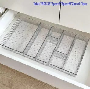 Organizador de Maquiagem Acrílico Ajustável e Empilhável – Hadar Decorações